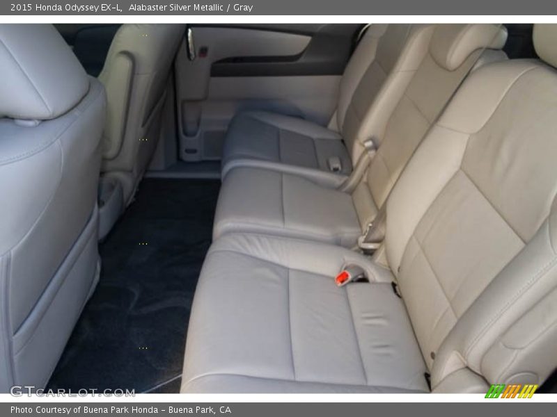 Alabaster Silver Metallic / Gray 2015 Honda Odyssey EX-L