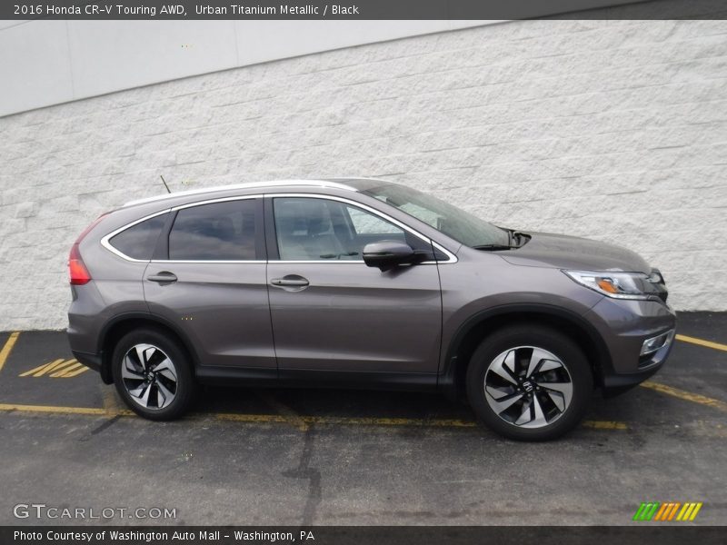 Urban Titanium Metallic / Black 2016 Honda CR-V Touring AWD