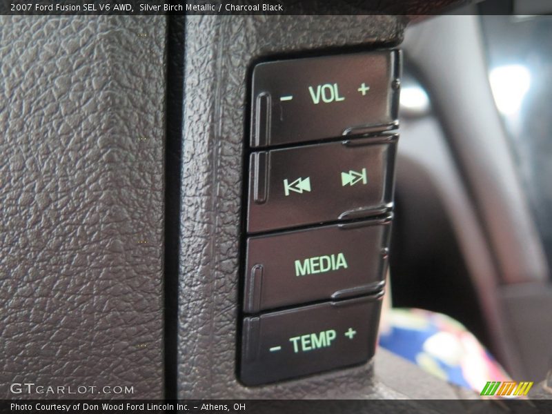 Silver Birch Metallic / Charcoal Black 2007 Ford Fusion SEL V6 AWD