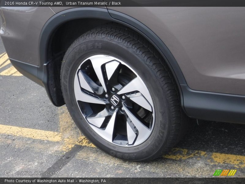 Urban Titanium Metallic / Black 2016 Honda CR-V Touring AWD