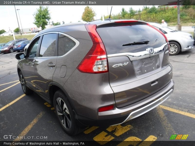 Urban Titanium Metallic / Black 2016 Honda CR-V Touring AWD