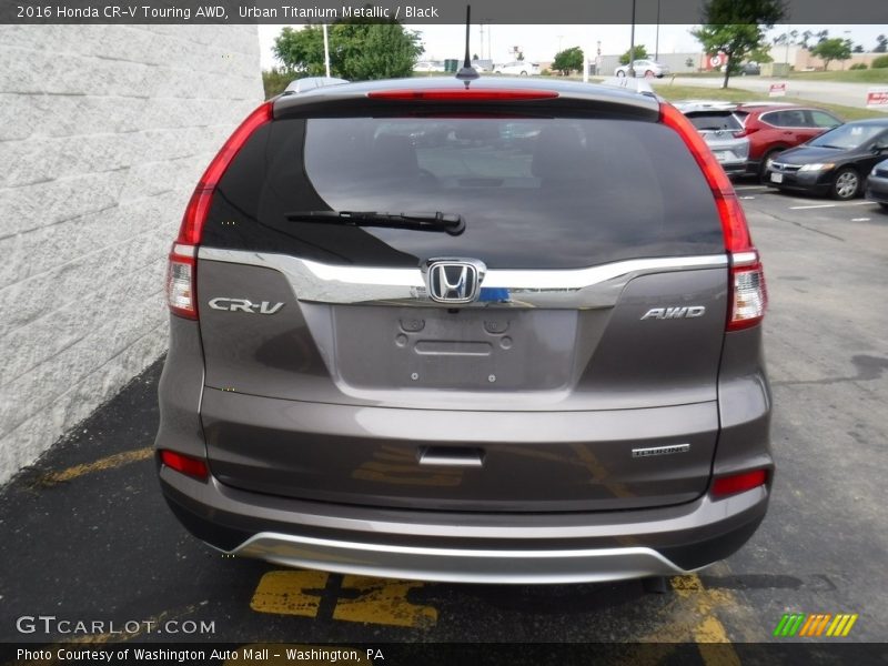 Urban Titanium Metallic / Black 2016 Honda CR-V Touring AWD