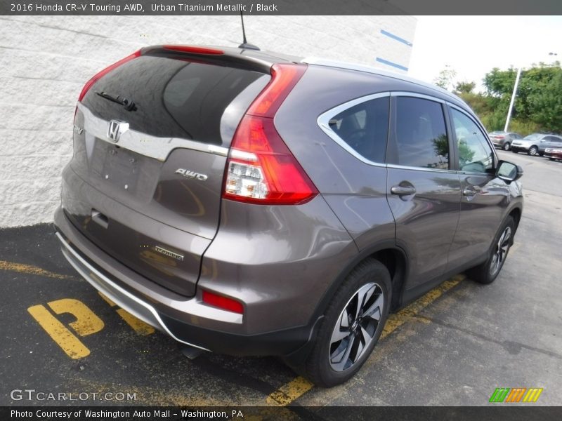 Urban Titanium Metallic / Black 2016 Honda CR-V Touring AWD