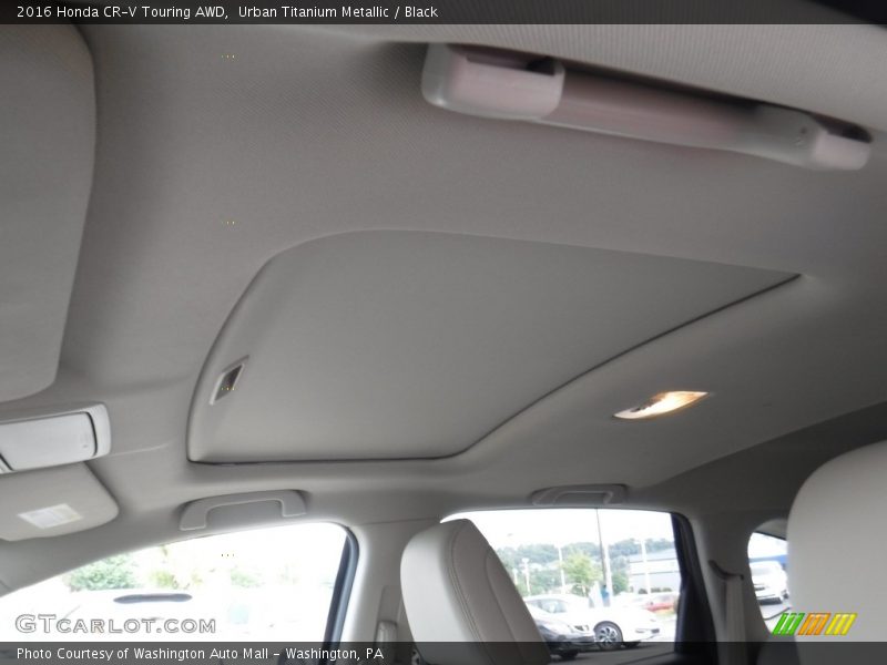 Urban Titanium Metallic / Black 2016 Honda CR-V Touring AWD