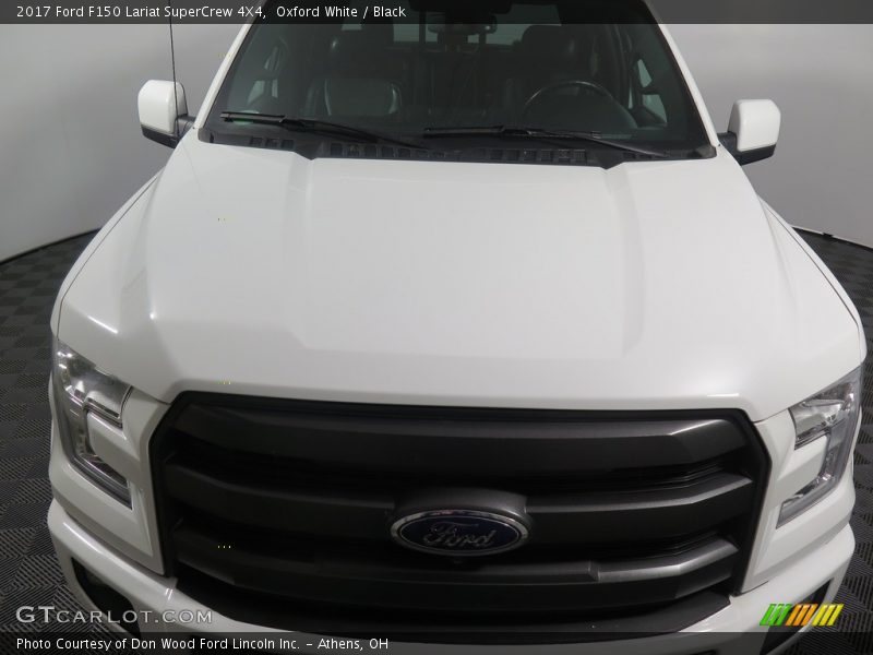 Oxford White / Black 2017 Ford F150 Lariat SuperCrew 4X4