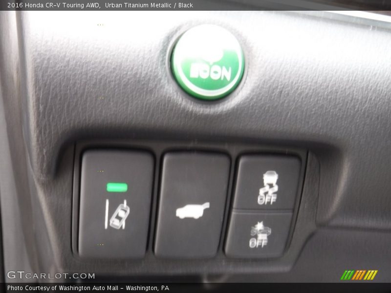 Urban Titanium Metallic / Black 2016 Honda CR-V Touring AWD