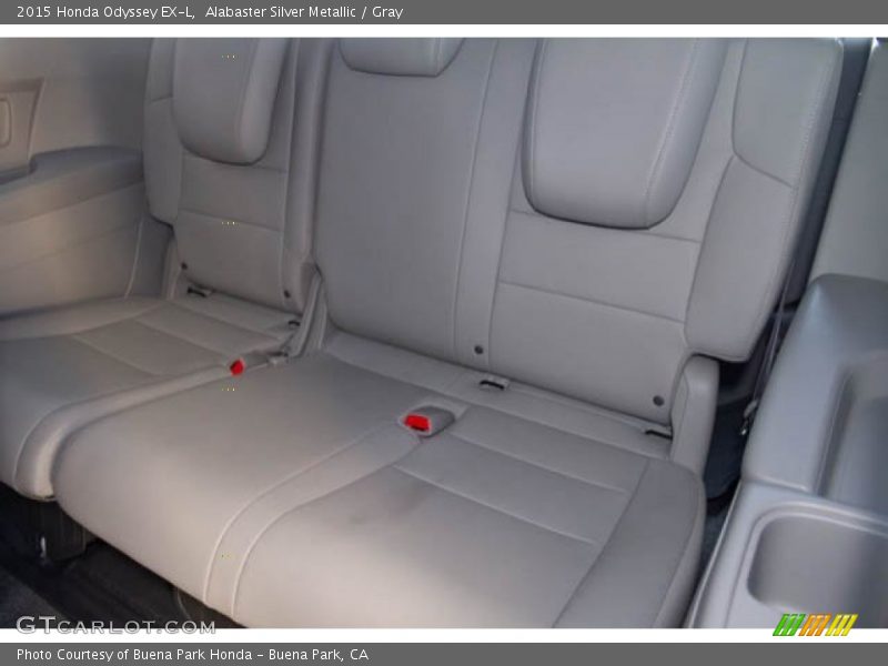 Alabaster Silver Metallic / Gray 2015 Honda Odyssey EX-L
