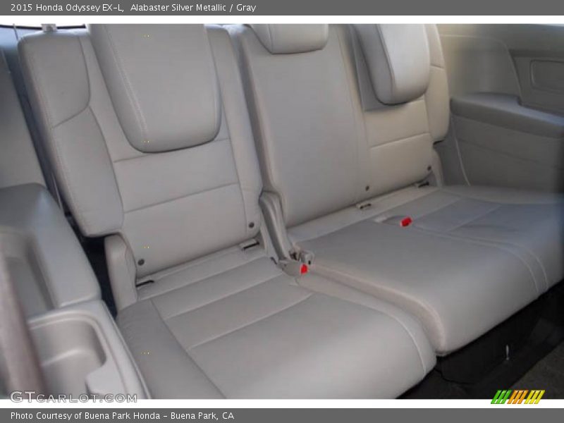 Alabaster Silver Metallic / Gray 2015 Honda Odyssey EX-L