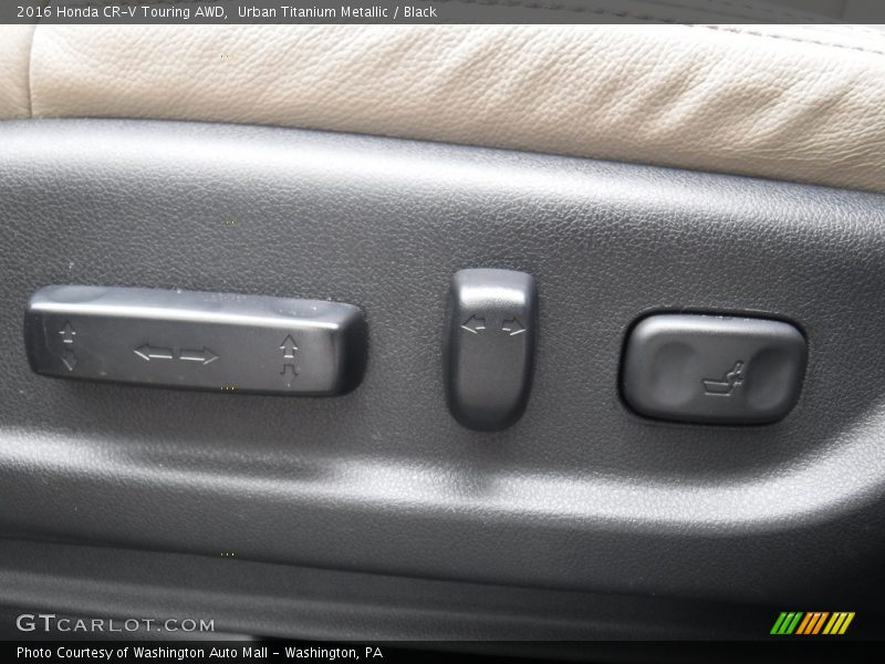 Urban Titanium Metallic / Black 2016 Honda CR-V Touring AWD