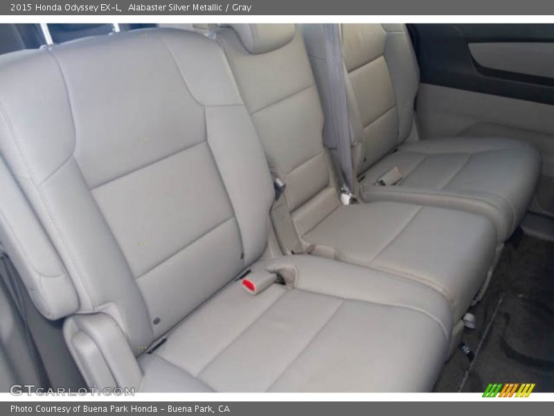 Alabaster Silver Metallic / Gray 2015 Honda Odyssey EX-L