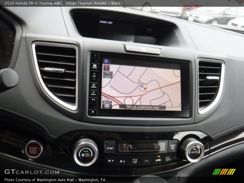 Urban Titanium Metallic / Black 2016 Honda CR-V Touring AWD