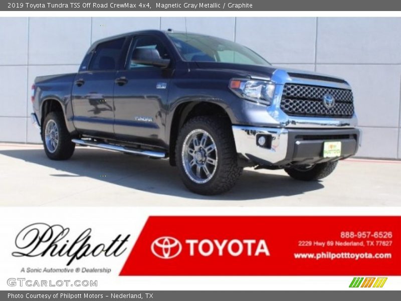 Magnetic Gray Metallic / Graphite 2019 Toyota Tundra TSS Off Road CrewMax 4x4