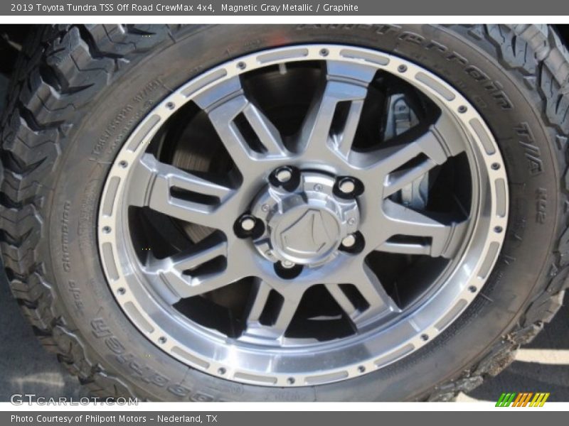 Magnetic Gray Metallic / Graphite 2019 Toyota Tundra TSS Off Road CrewMax 4x4