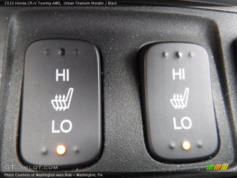 Urban Titanium Metallic / Black 2016 Honda CR-V Touring AWD