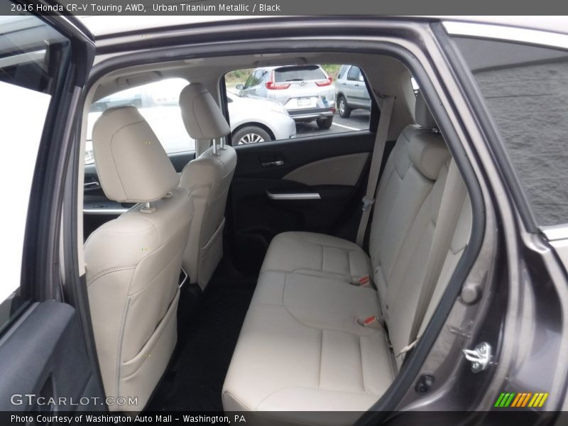 Urban Titanium Metallic / Black 2016 Honda CR-V Touring AWD