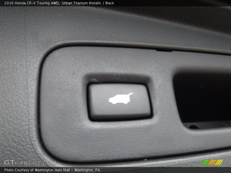 Urban Titanium Metallic / Black 2016 Honda CR-V Touring AWD