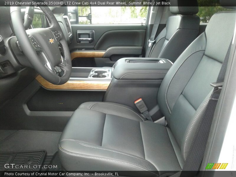 Summit White / Jet Black 2019 Chevrolet Silverado 3500HD LTZ Crew Cab 4x4 Dual Rear Wheel