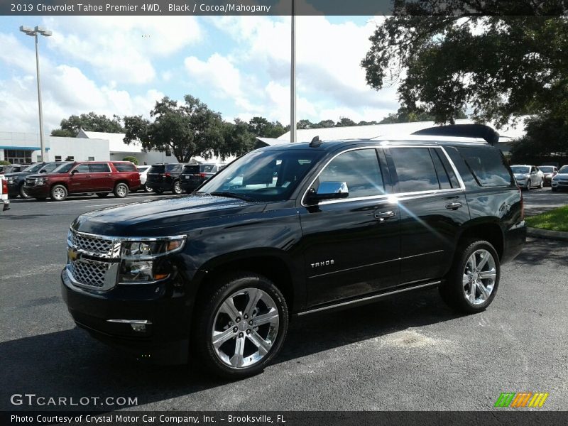Black / Cocoa/Mahogany 2019 Chevrolet Tahoe Premier 4WD