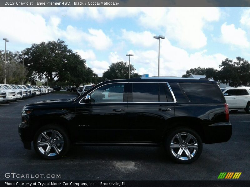Black / Cocoa/Mahogany 2019 Chevrolet Tahoe Premier 4WD