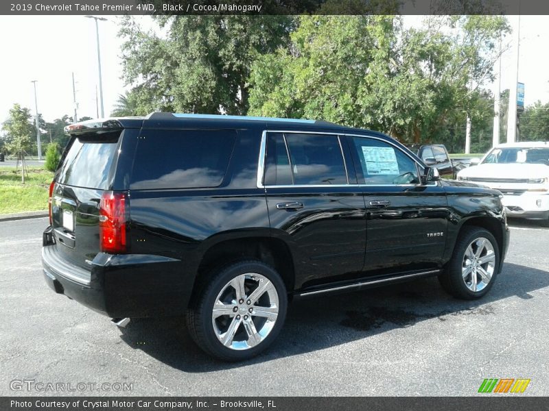 Black / Cocoa/Mahogany 2019 Chevrolet Tahoe Premier 4WD