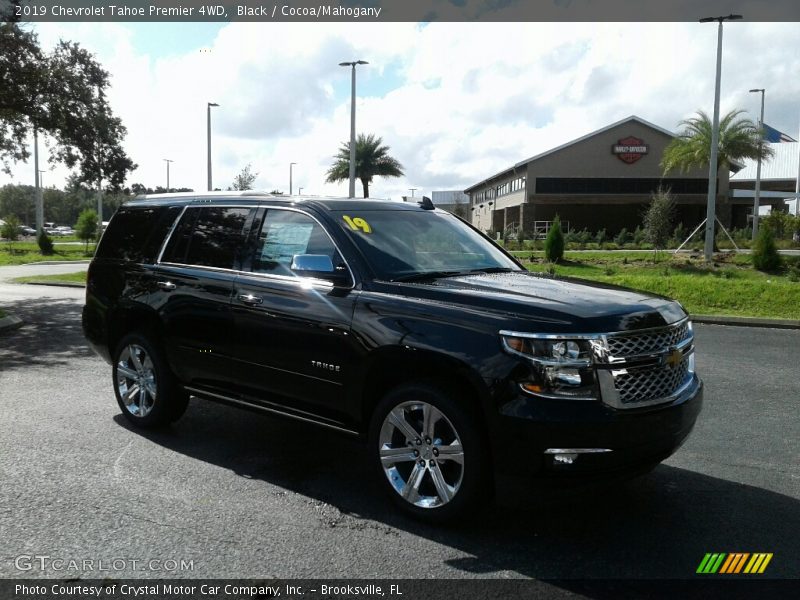 Black / Cocoa/Mahogany 2019 Chevrolet Tahoe Premier 4WD