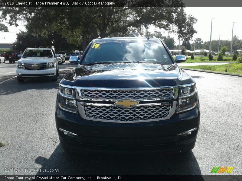 Black / Cocoa/Mahogany 2019 Chevrolet Tahoe Premier 4WD