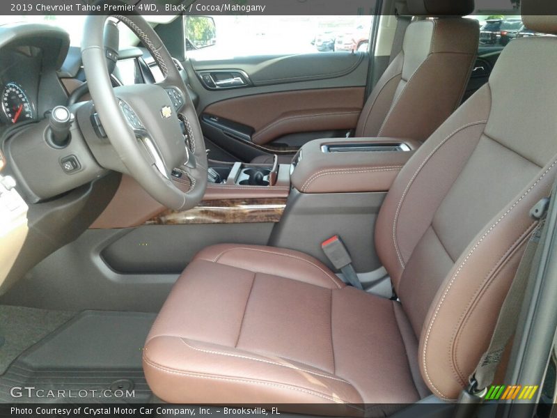  2019 Tahoe Premier 4WD Cocoa/Mahogany Interior
