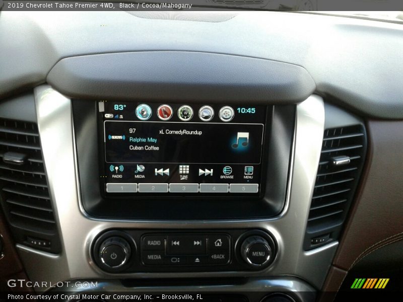 Black / Cocoa/Mahogany 2019 Chevrolet Tahoe Premier 4WD