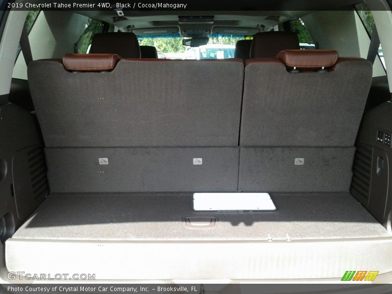 Black / Cocoa/Mahogany 2019 Chevrolet Tahoe Premier 4WD