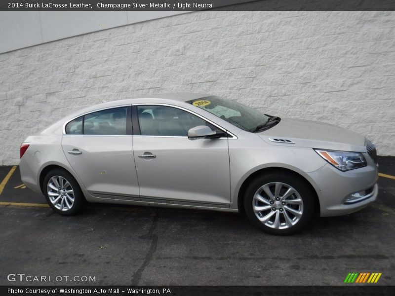 Champagne Silver Metallic / Light Neutral 2014 Buick LaCrosse Leather
