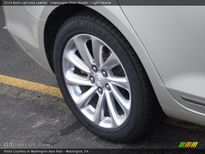 Champagne Silver Metallic / Light Neutral 2014 Buick LaCrosse Leather