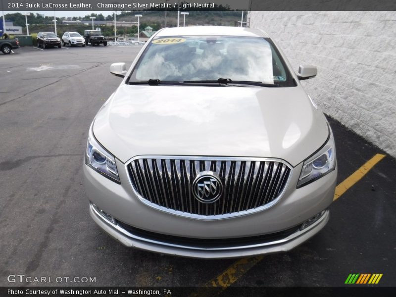 Champagne Silver Metallic / Light Neutral 2014 Buick LaCrosse Leather