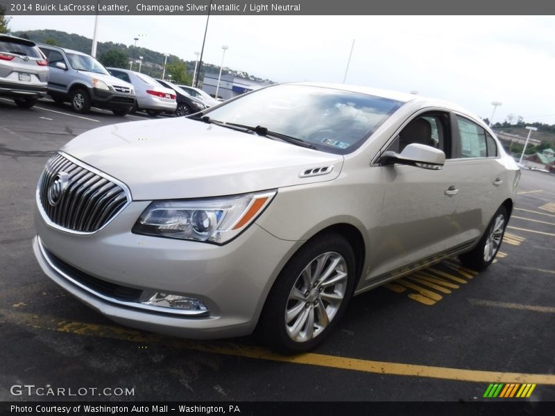 Champagne Silver Metallic / Light Neutral 2014 Buick LaCrosse Leather