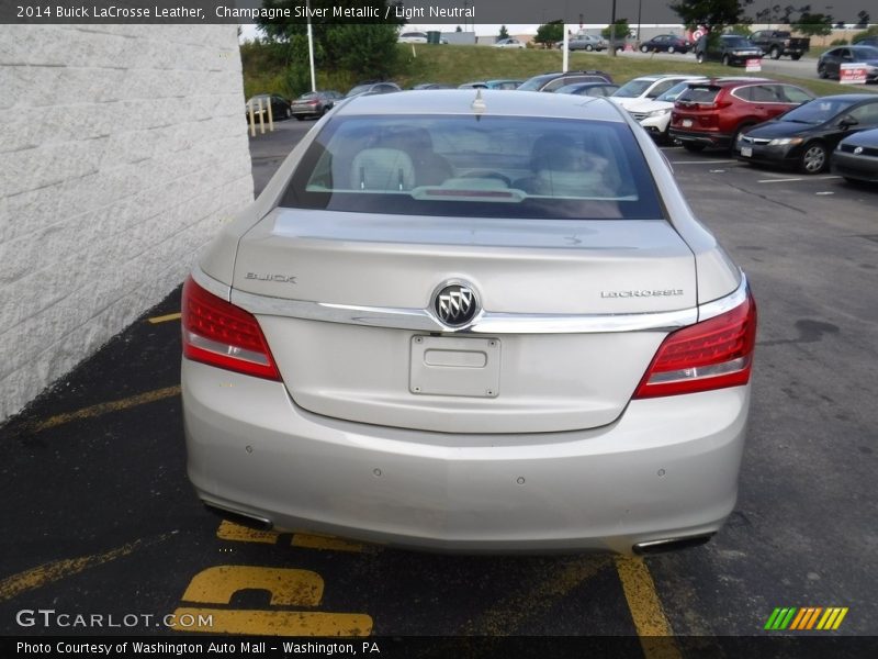 Champagne Silver Metallic / Light Neutral 2014 Buick LaCrosse Leather