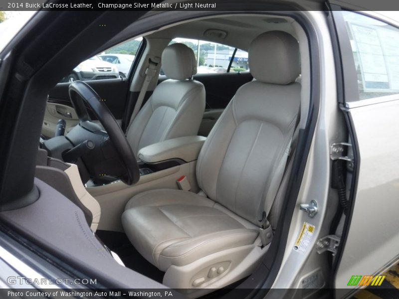 Champagne Silver Metallic / Light Neutral 2014 Buick LaCrosse Leather