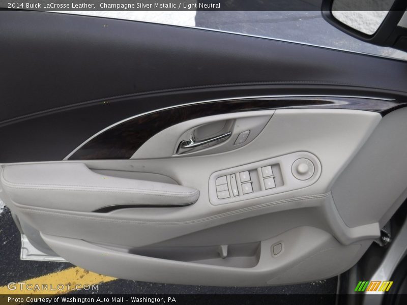 Champagne Silver Metallic / Light Neutral 2014 Buick LaCrosse Leather