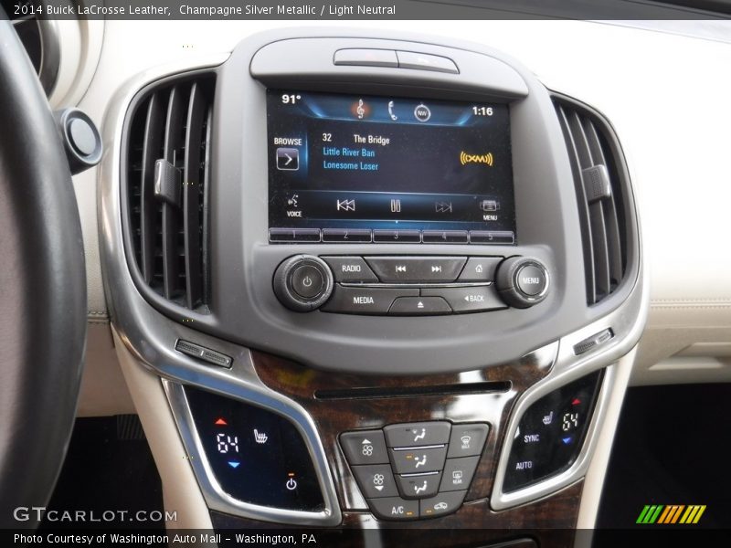 Champagne Silver Metallic / Light Neutral 2014 Buick LaCrosse Leather