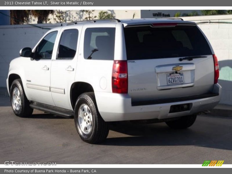 Silver Ice Metallic / Ebony 2013 Chevrolet Tahoe LT