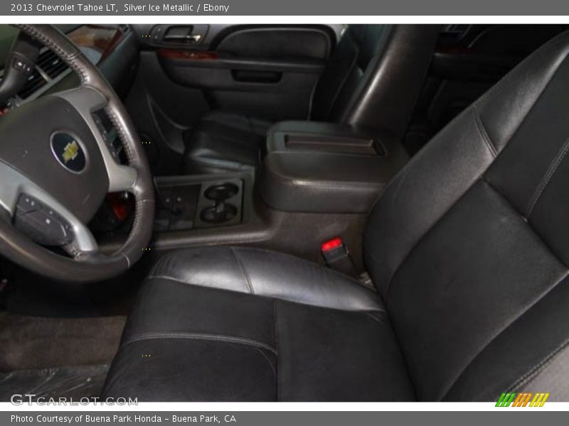 Silver Ice Metallic / Ebony 2013 Chevrolet Tahoe LT