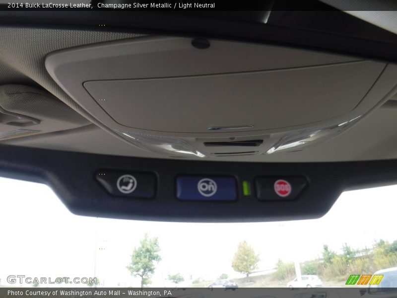 Champagne Silver Metallic / Light Neutral 2014 Buick LaCrosse Leather