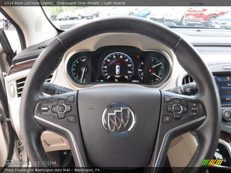 Champagne Silver Metallic / Light Neutral 2014 Buick LaCrosse Leather