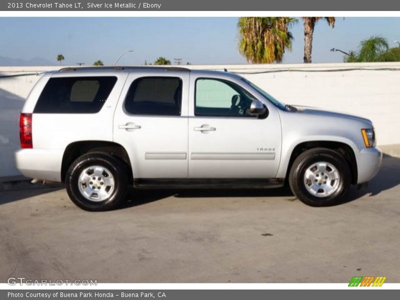 Silver Ice Metallic / Ebony 2013 Chevrolet Tahoe LT