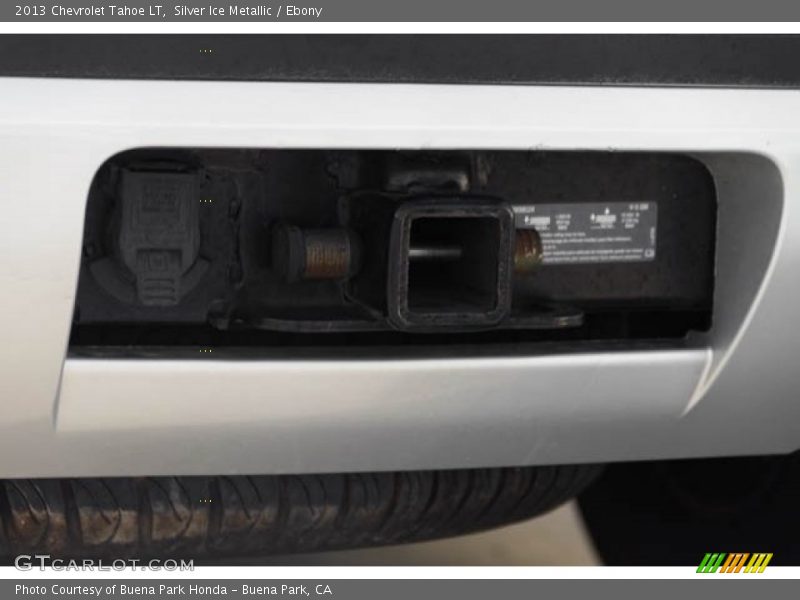 Silver Ice Metallic / Ebony 2013 Chevrolet Tahoe LT