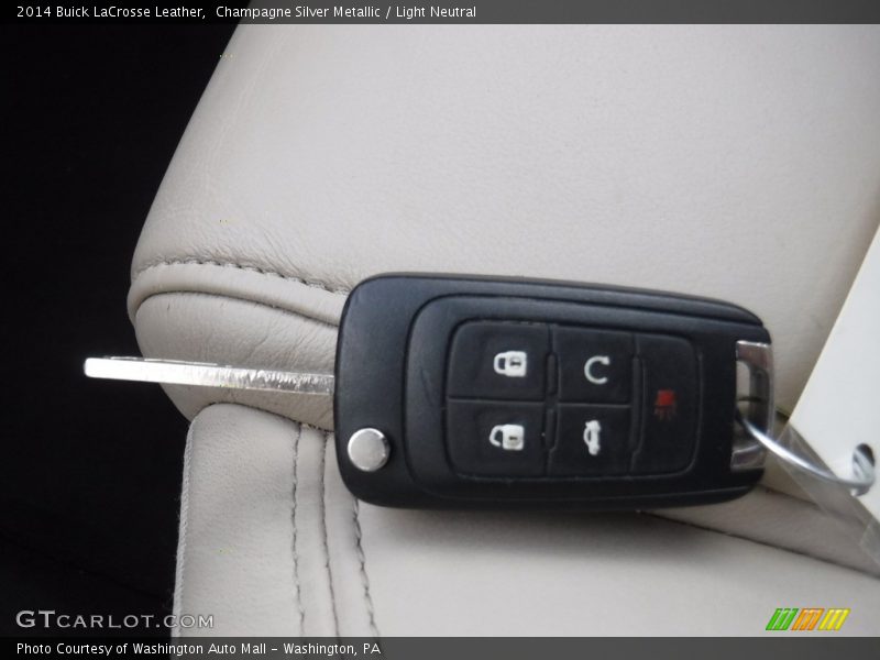 Champagne Silver Metallic / Light Neutral 2014 Buick LaCrosse Leather