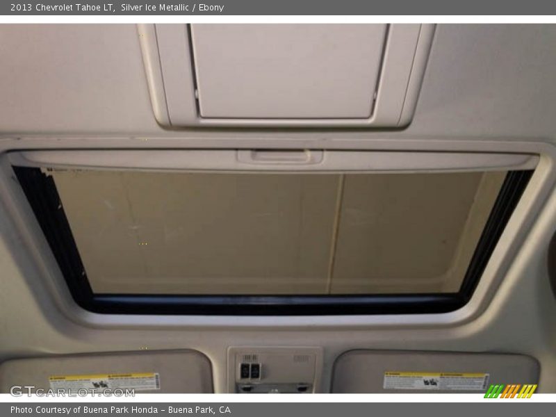 Silver Ice Metallic / Ebony 2013 Chevrolet Tahoe LT