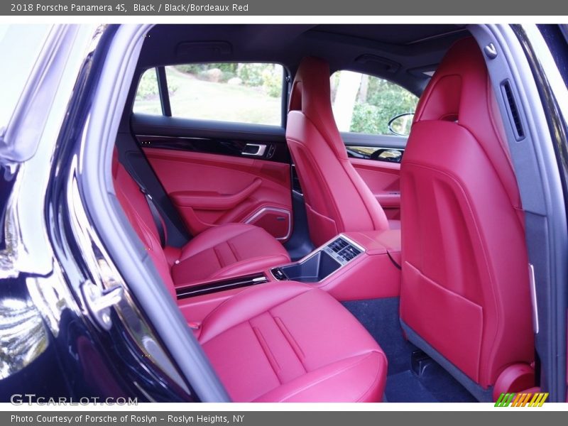 Black / Black/Bordeaux Red 2018 Porsche Panamera 4S