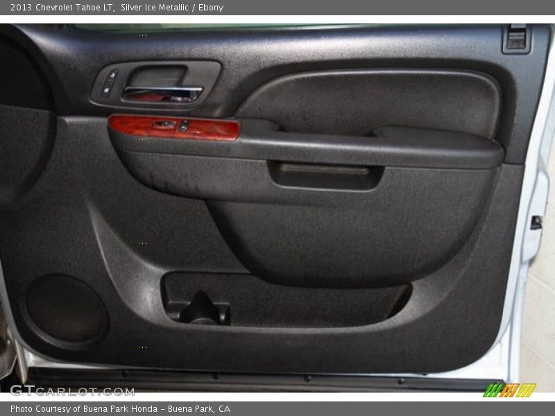 Silver Ice Metallic / Ebony 2013 Chevrolet Tahoe LT