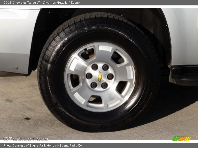 Silver Ice Metallic / Ebony 2013 Chevrolet Tahoe LT