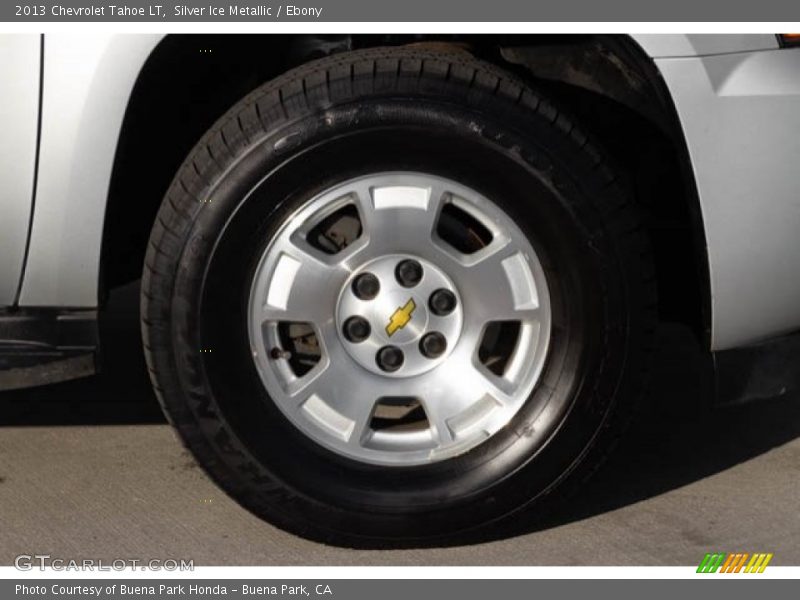 Silver Ice Metallic / Ebony 2013 Chevrolet Tahoe LT