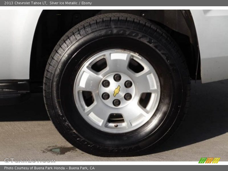 Silver Ice Metallic / Ebony 2013 Chevrolet Tahoe LT